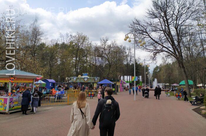 парк Челюскинцев в Минске